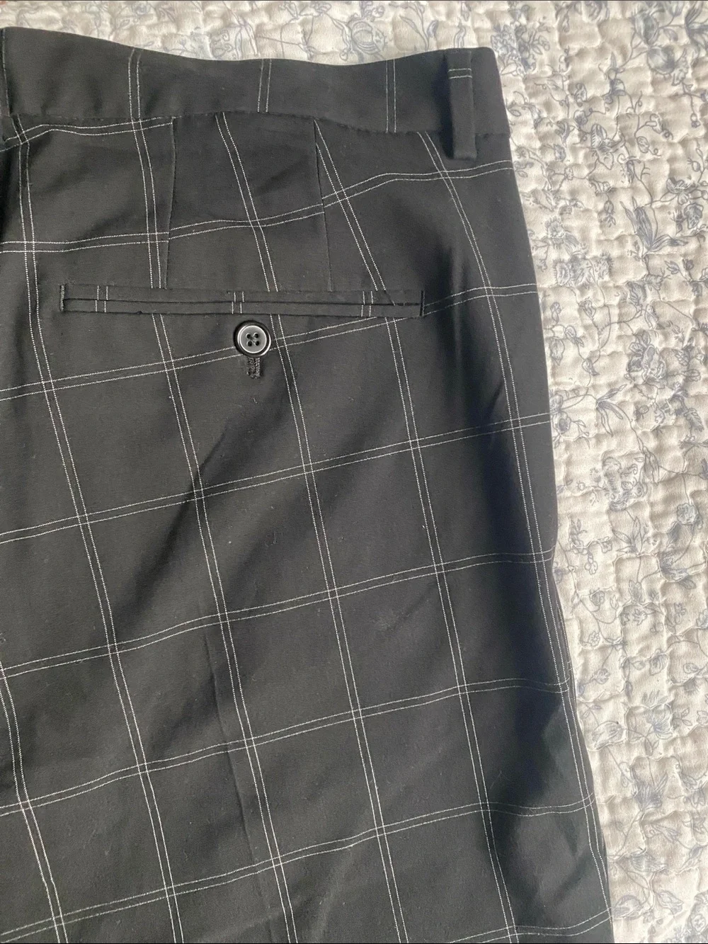 H&M Black Slim Fit Dress Pants
